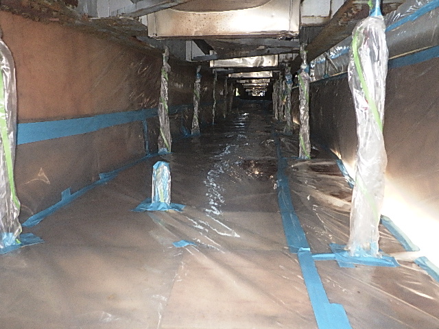 アスベスト撤去《玉川橋専用橋》